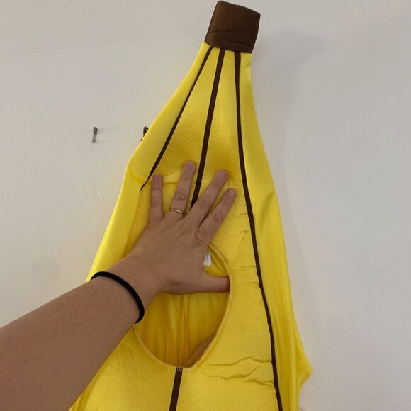 UNISEX ADULT BANANA COSTUME - Picture 2 of 5